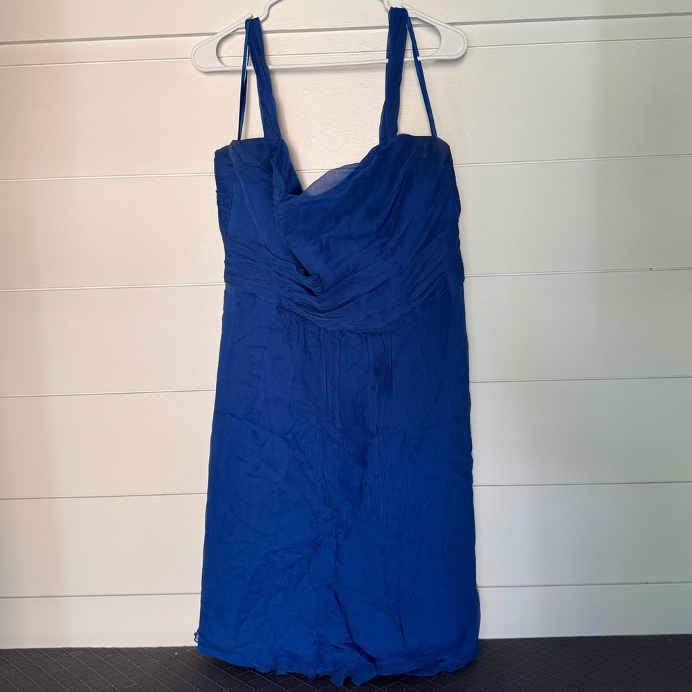 Amsale Royal Blue Mini Dress, Women’s 20